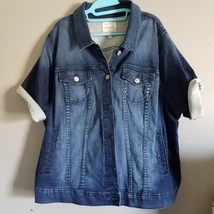 Short Sleeve Denim Jacket